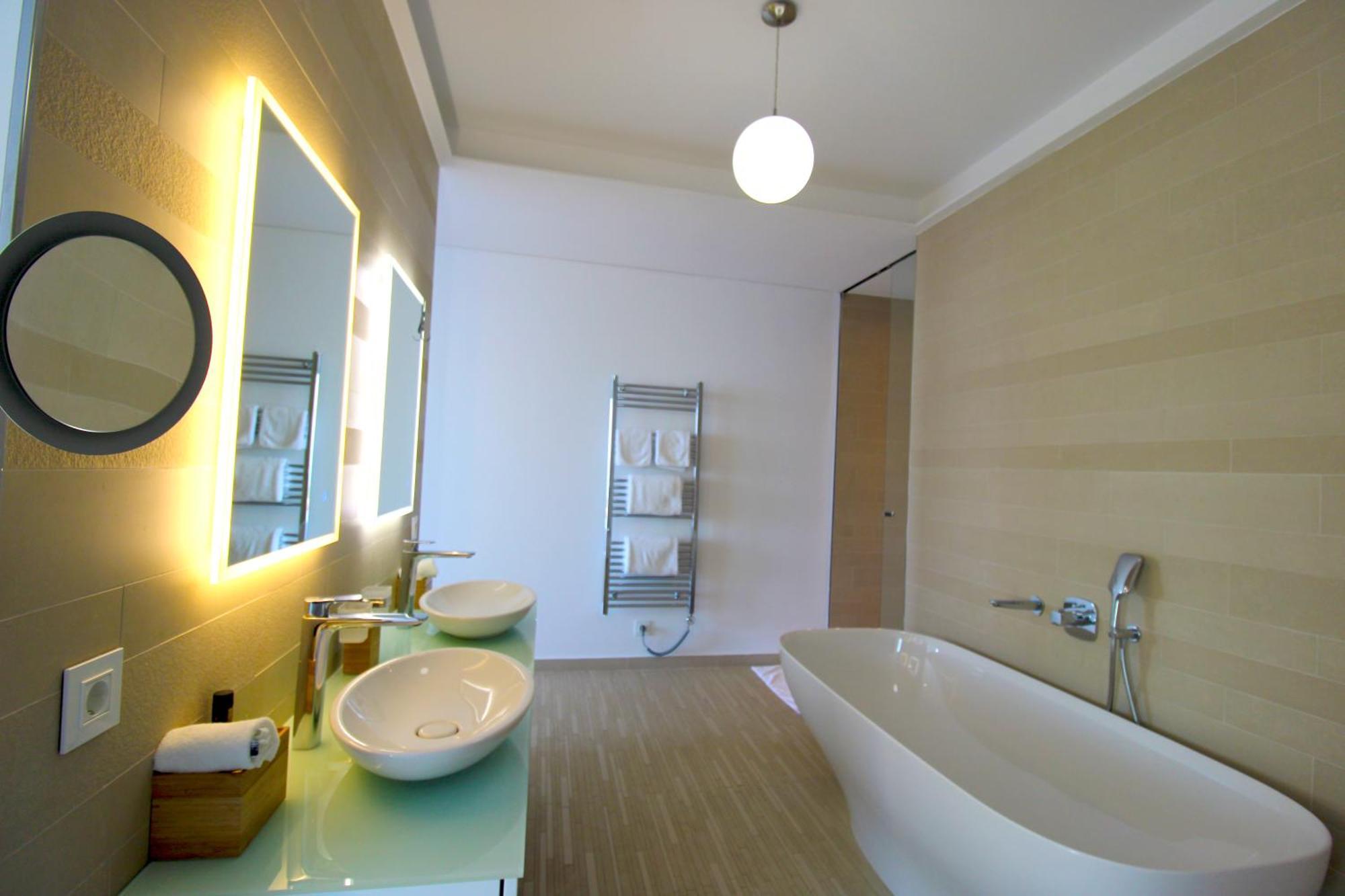 Deluxe Villa Jante Infinity Pool Durres Bagian luar foto