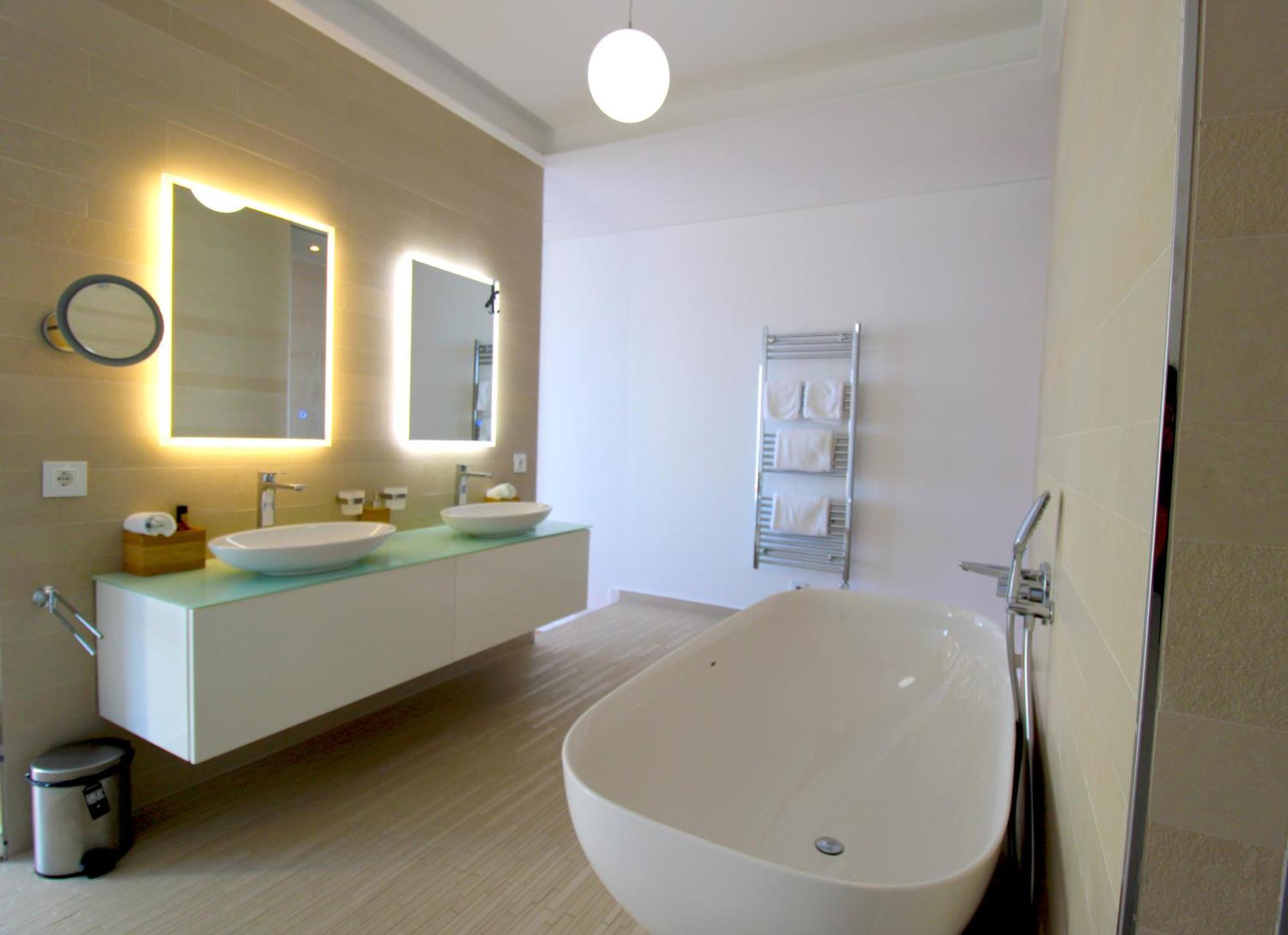Deluxe Villa Jante Infinity Pool Durres Bagian luar foto