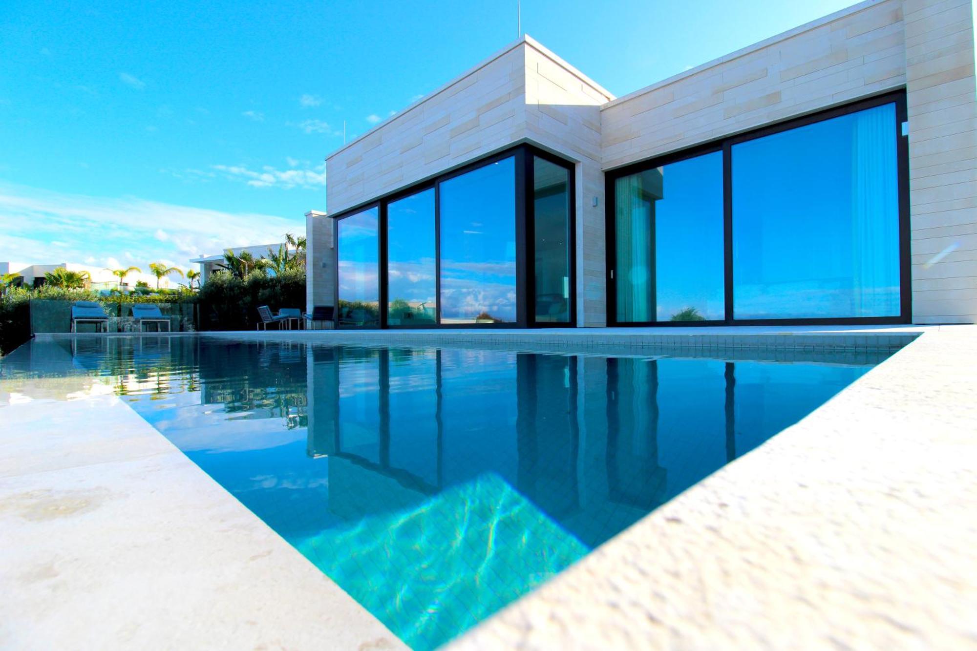 Deluxe Villa Jante Infinity Pool Durres Bagian luar foto