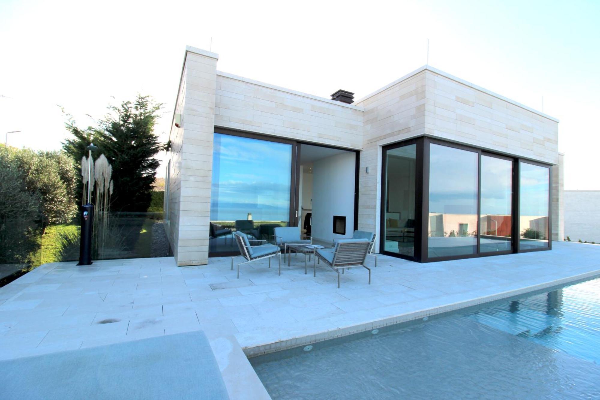 Deluxe Villa Jante Infinity Pool Durres Bagian luar foto